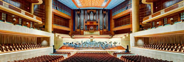 Interior of theater